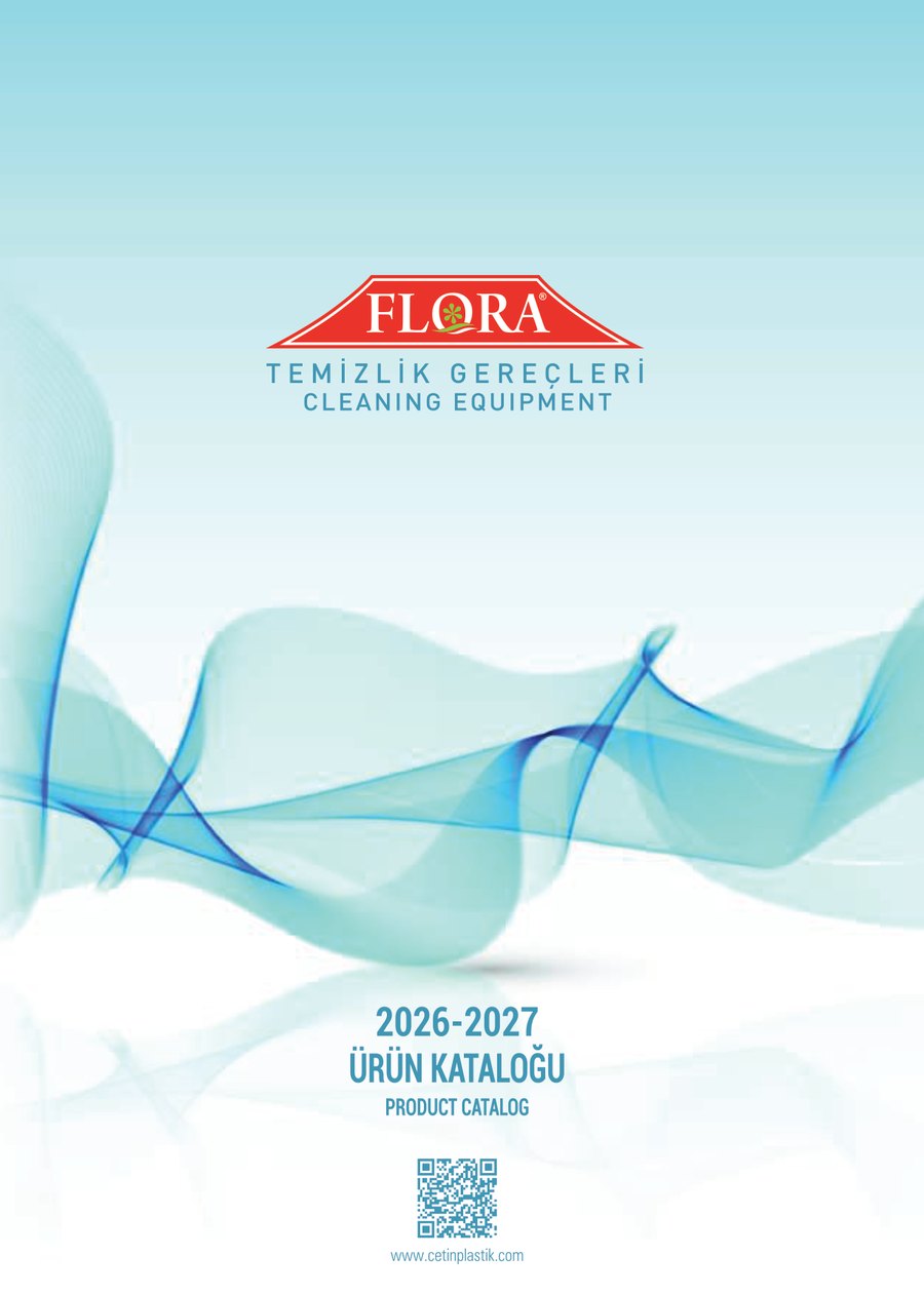 Flora Temizlik Gereçleri Ürün Kataloğu 2026-2027 kapağı