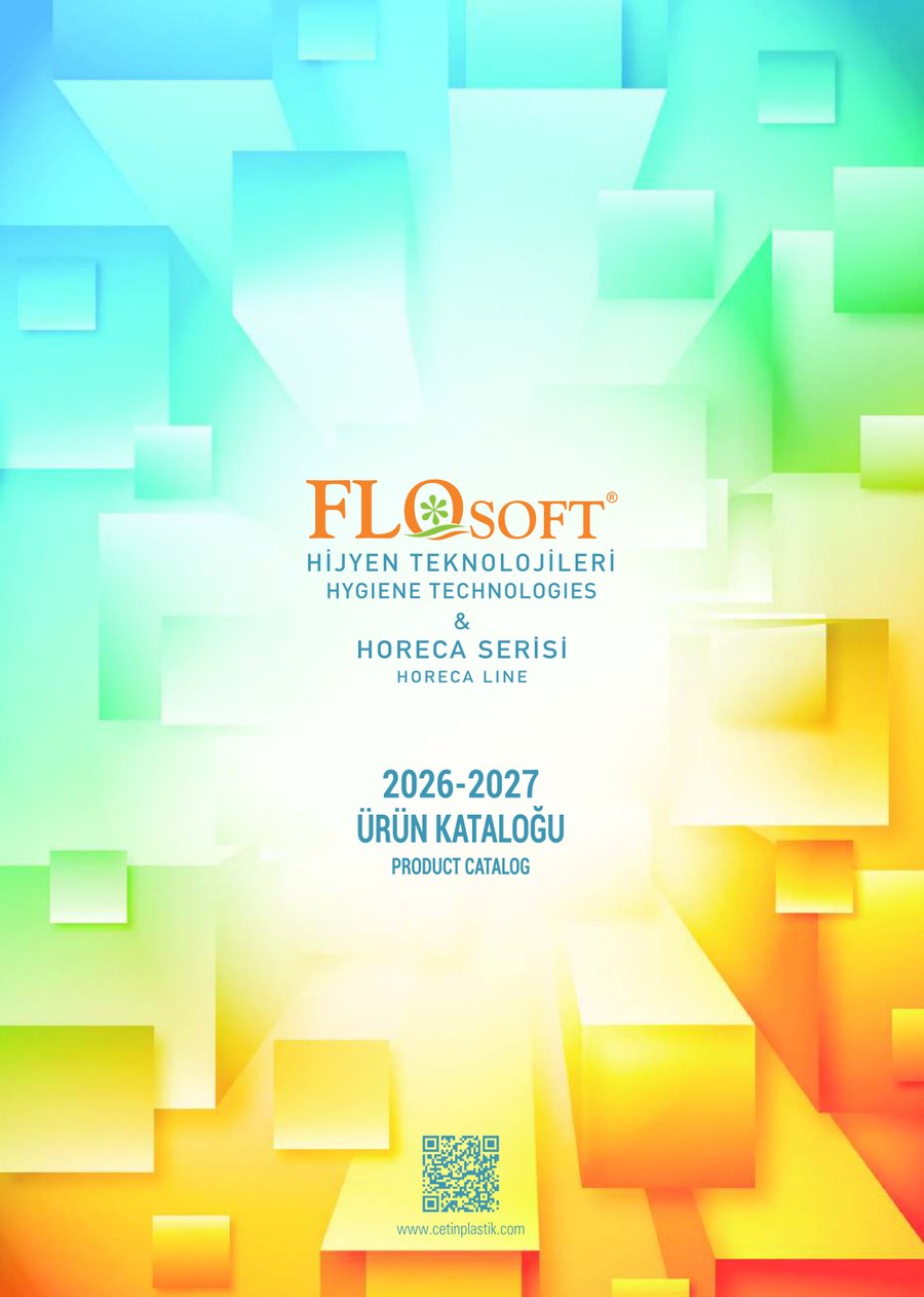 Flosoft Hijyen Teknolojileri ve HORECA Serisi 2026-2027 katalog kapağı