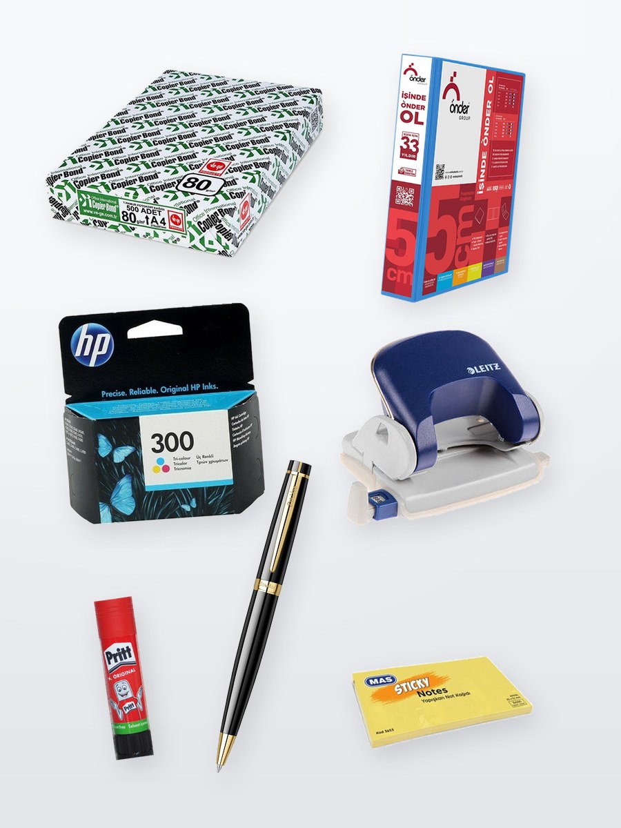 Ofis, kırtasiye, toner ve matbaa ürünleri